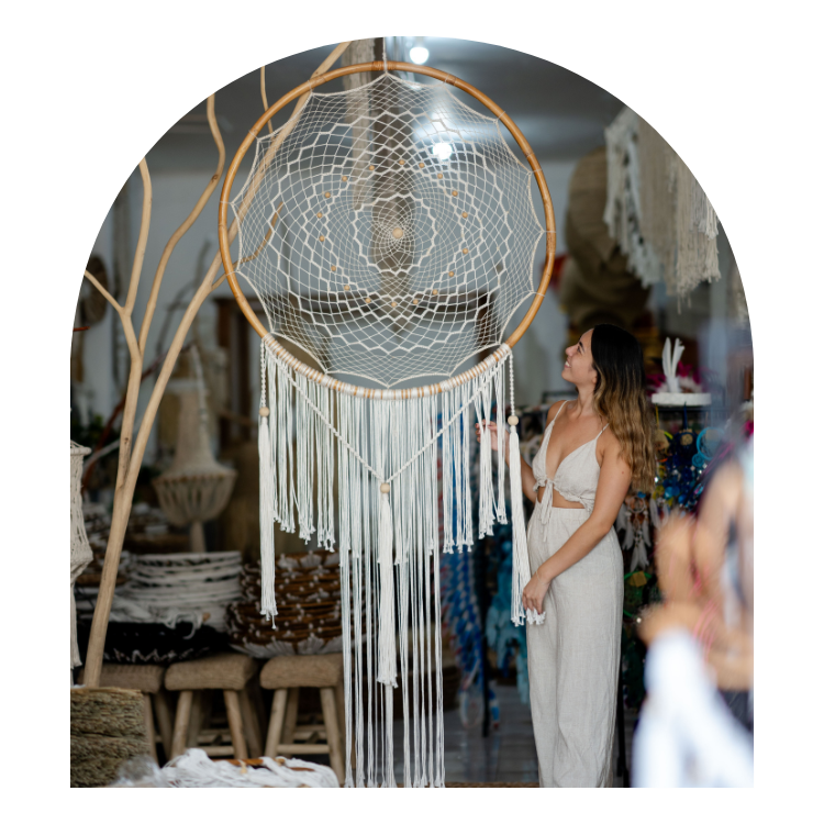Large Beaded Dreamcatcher