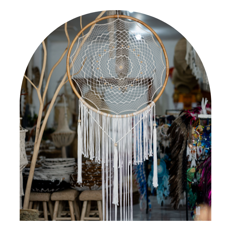 Large Beaded Dreamcatcher