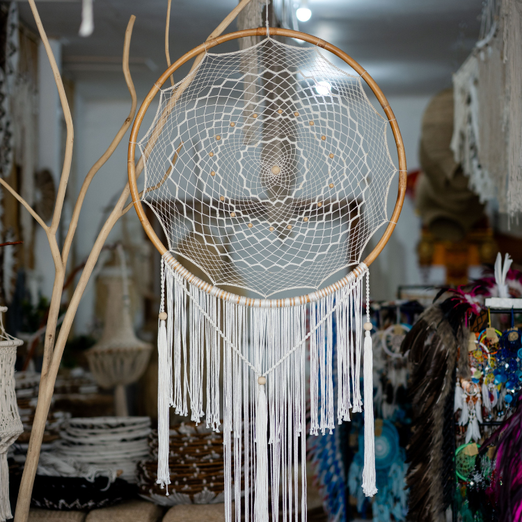 Large Beaded Dreamcatcher