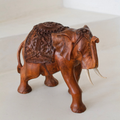 Elephant with Ornate Carvings