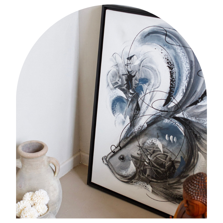 Absract Fish Painting