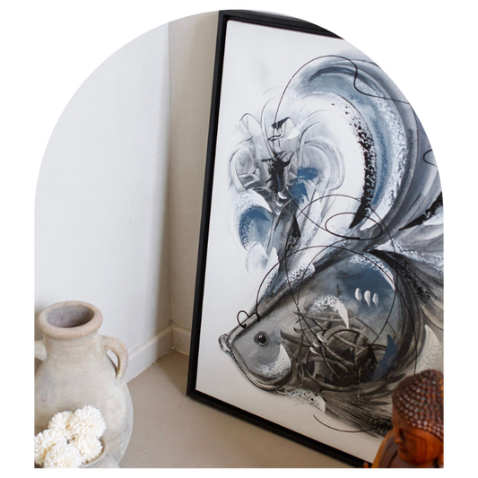 Absract Fish Painting