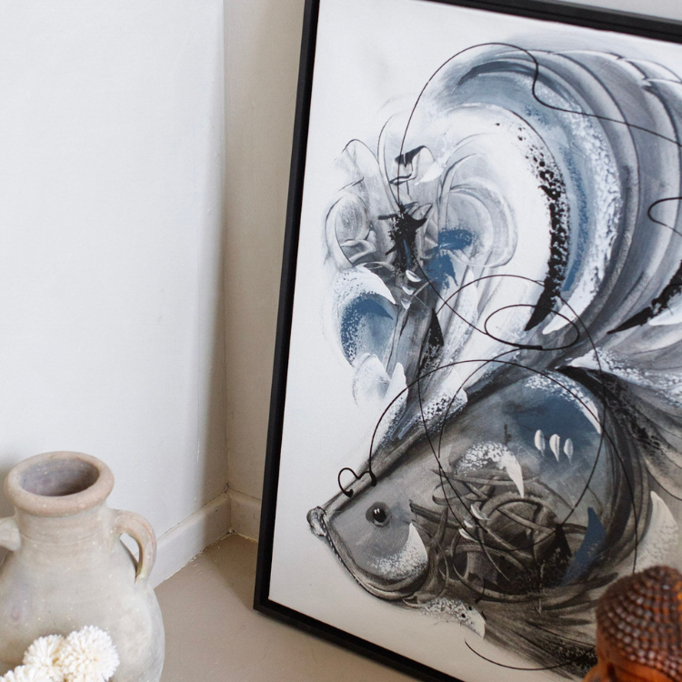 Absract Fish Painting
