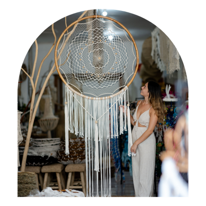 Large Beaded Dreamcatcher