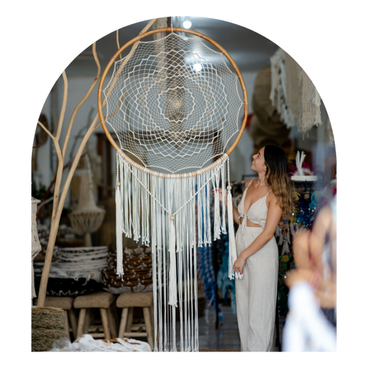 Large Beaded Dreamcatcher