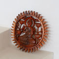 Buddha Wall Hanging with Lotus Design