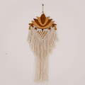 Small Lotus Macramé Wall Hanging